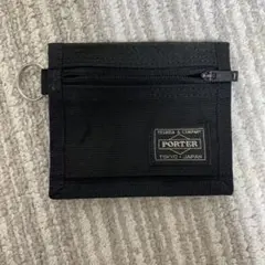 ポーターハイブリッド 折り財布 ブラック POTER 吉田カバン 美品