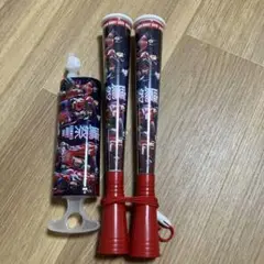SoftBank Hawks メガホン&ジェット風船用空気入れ　応援グッズ