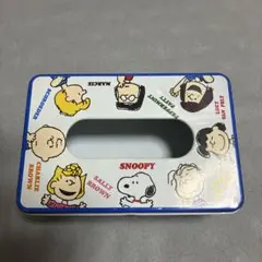スヌーピー PEANUTS ティッシュボックス　familiar