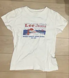SLOBE IENA Lee Jeans ホワイト Tシャツ