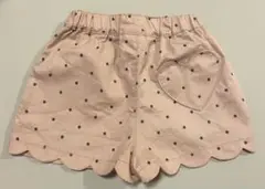 Branshes コットンキャンディ 裾スカラップショートパンツ 90cm