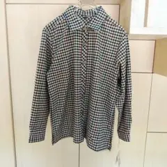 銀のすず　チェックシャツ
