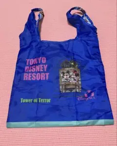 ディズニー　２枚セット　カプセルトイ　エコバッグ