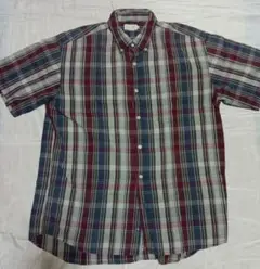 J CREW　半袖チェックシャツ