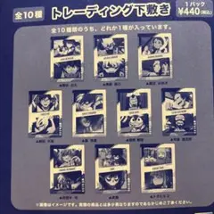 匿名配送 僕のヒーローアカデミア トレーディング下敷き ⑩種類フルコンプセット