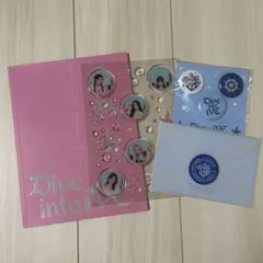 TWICE DIVE 4期ファンクラブ 特典 フォトブック 缶バッジ ステッカー