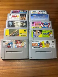 スーパーファミコン ストリートファイターZERO2 等 ソフト10本セット