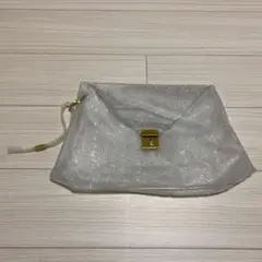 mame クリアクラッチバッグ
