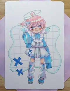 手描きイラスト　オリジナル　アナログイラスト