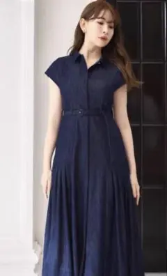 2025年最新】DENIM shirt belted dress herliptoの人気アイテム