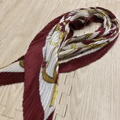 エルメス HERMES スカーフ カレ プリーツ レディース 人気 美品