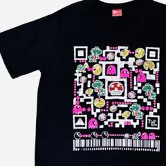 ゲーム キャラクター刺繍 Tシャツ 黒 XLサイズ