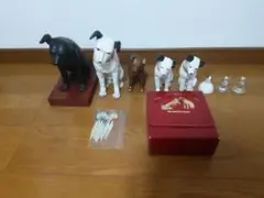 金運　ビクター犬の置物 黒色台座付き Amazon.co.jp: 寄贈品 日本ビクター株式会社 記念 ビクター犬