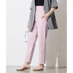 美品 JOURNAL STANDARD ナイロンストレッチパンツ 36 パープル