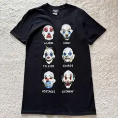 希少　ギルダン 映画バットマン ダークナイト ピエロマスク　強盗　　Tシャツ　S