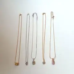 ネックレス5本セット 昭和 アンティーク ビンテージ