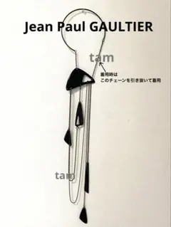 Jean Paul Gaultier カミソリ　チョーカー　ネックレス ☆1点物☆ジャンポールゴルチエ☆3クロスレースチョーカー