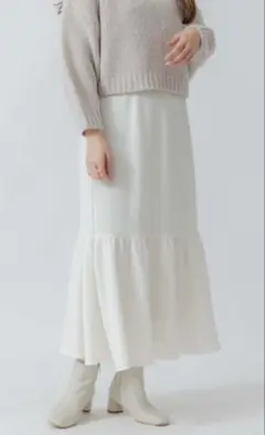 flower gather tiered skirt～ギャザーティアードスカート