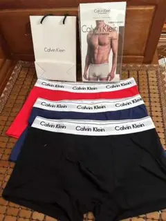 Calvin Klein メンズ ボクサーパンツ 3枚セット L ..