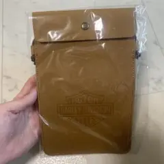 創立120周年記念刻印付新品Harley-Davidson牛革ショルダーポーチ