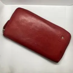 早い者勝ち‼️ シャネル カメリア ラウンドファスナー 長財布 正規品⭐️