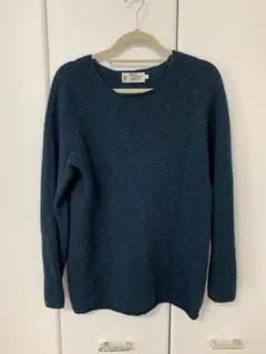 NOR'EASTERLY ノアイースターリー サイズ40 WIDE NECK 青