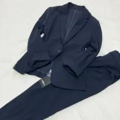 未使用タグ付き　ルイルエブティック　パンツスーツ　ネイビー　M