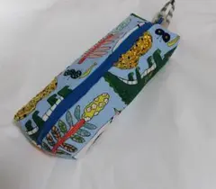 動物プリントペンケース