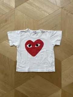 コムデギャルソンプレイ　ハートTシャツ　90