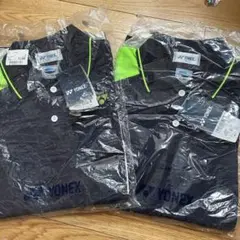 新品　YONEX バドミントン ポロシャツ Mサイズ ２枚