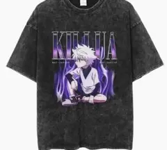 HUNTER×HUNTERキルアTシャツ ダークグレーLサイズ