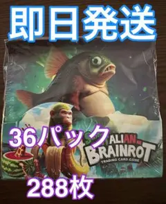 未開封 36パック 288枚入り イタリアンブレインロット カード