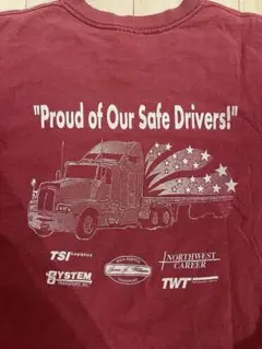 一点物！コンボイ　トラックデザイン ヴィンテージ　Tシャツ ギルダン