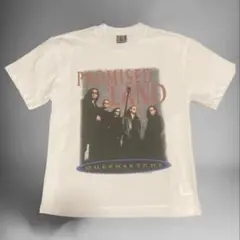 【バンド】Queensrÿche 白　ロック　半袖　Tシャツ　【M0138M】