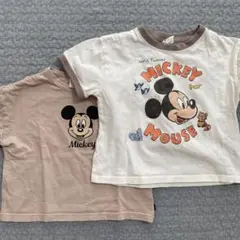 ミッキーマウス Tシャツ 90サイズ 2枚セット