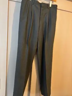イタリア製 ツータック スラックス