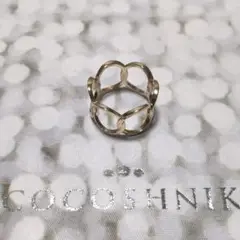 COCOSHNIK サークルモチーフ連続リング