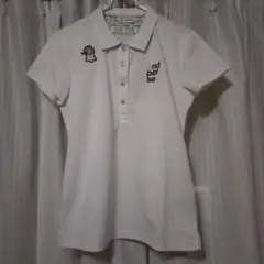 and per se ホワイトポロシャツ