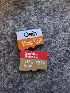 SanDisk SDカード 1TB 512GBx2枚