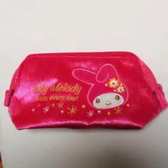 マイメロディ ワイヤー入りポーチ