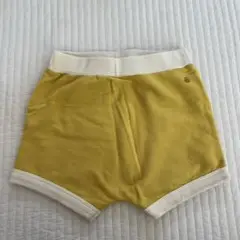 プチバトー イエローショートパンツ 36m/95cm