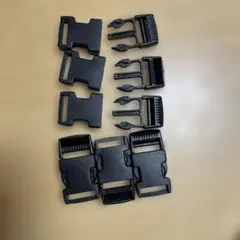 ブラックバックル 6個セット