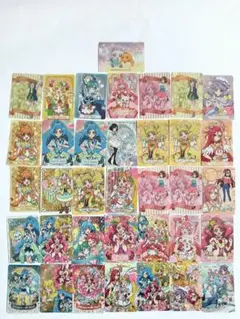 プリキュア　カード　キラ　レア　箔押し　含む　36枚　まとめ売り