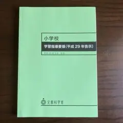 小学校　学習指導要領