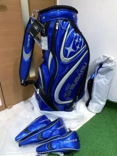 希少　新品未使用　限定　スバル　キャディバッグ　ヘッドカバー 希少 新品未使用 限定 スバル キャディバッグ ヘッドカバー