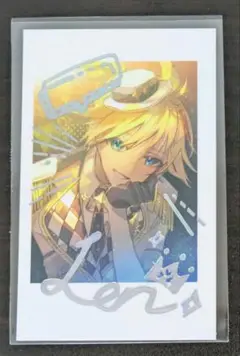 プロセカ クリフェス サイン チェキ モモレン 鏡音レン
