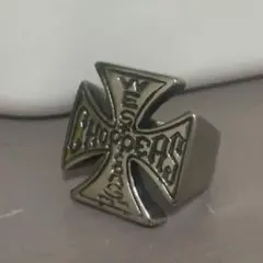 West Coast Choppers アイアンクロスリング