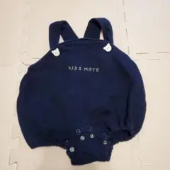 ベビー　紺色　オーバーオール　70