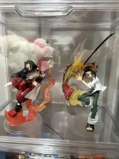 シャーマンキング　一番くじ　フィギュア　葉　ハオ　キューポスケット2体