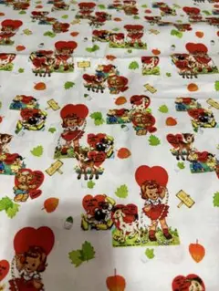 ‪ஐ‬⋆*レトロなアメリカン children 生地約45×110